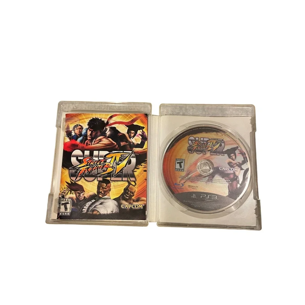 Super Street Fighter IV Sony PS3 PlayStation 3 Capcom Fighting Game Complete CIB
